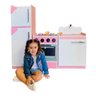 Mini Cozinha Infantil 1,16 cm Com Geladeira, Fogão e Pia. - 2