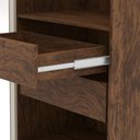 Ver imagem 6 de Guarda-roupa Noronha com Maleiro Interno 6 Portas 4 Gavetas Imbuia/fendi 100% Mdf - Vila Rica