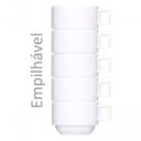 Ver imagem 6 de Jogo de 6 Xícaras de Cha sem Pires Porcelana Bar Hotel Sublimação - Germer