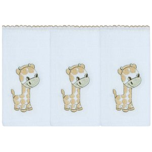 Jogo de Fralda de Ombro - Safari Girafa