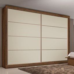 Guarda Roupa Casal 2 Portas 6 Gavetas - Sevilha-Braúna - Made Marcs - 2