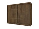 Ver imagem 3 de Guarda Roupa Casal 100% Mdf 2 Portas 6 Gavetas - Sevilha- Brauna