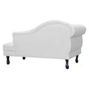 Ver imagem 4 de Divã Moderno Larissa Lado Direito Corino Branco