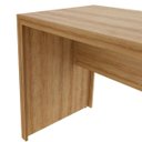 Ver imagem 2 de Mesa para Escritório Escrivaninha 163 Cm Amêndoa