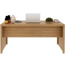 Ver mais imagens de Mesa para Escritório Escrivaninha 163 Cm Amêndoa