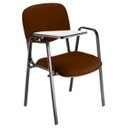 Ver imagem 1 de Cadeira Universitária para Auditórios Linha Hotel Marrom