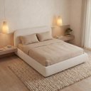 Ver imagem 1 de Cama com Cabeceira Estofada Queen Orla CabeCasa MadeiraOriginals