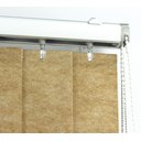 Ver imagem 5 de Persiana Vertical em Tecido Crisdan Largura 2,50 X 1,70 Altura Bege Mescla