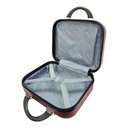 Ver imagem 5 de Kit Mala de Bordo mais Frasqueira Rígida ABS - Gladiador A6 Cereja