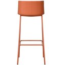 Ver imagem 6 de Kit 4 Banquetas Ipanema Alta Fratini 96 cm (altura) em Polipropileno Base em Aço Terracota