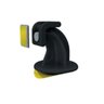 Prendedor de porta magnético adesivo para porta pivotante - Preto - 1