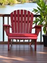 Ver imagem 4 de Cadeira Adirondack Externa Pavão Cor Rubi Rubi