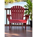 Ver imagem 4 de Cadeira Adirondack Externa Pavão Cor Rubi Rubi