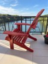 Ver imagem 3 de Cadeira Adirondack Externa Pavão Cor Rubi Rubi