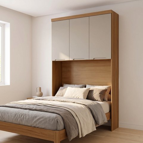 Módulo Rizon Aéreo Solteiro 126 cm Fendi Novo Horizonte