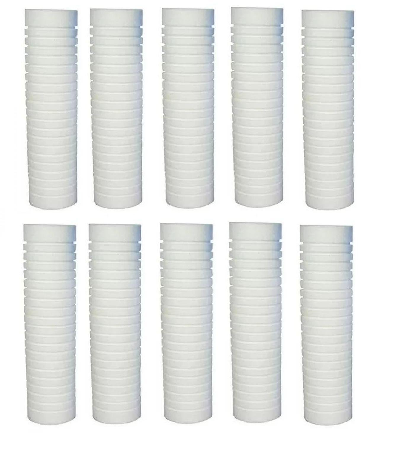 Refil Cartucho 10pçs Filtro Caixa Dágua Tigre Fortlev 3m - 1
