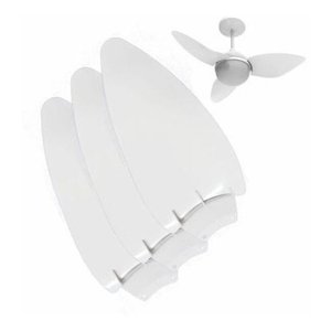 Jogo Hélice 3 Pás P/ventilador Teto Aliseu Smart Inspire