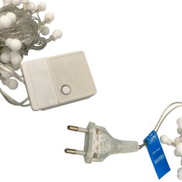 Cordão Led Fio Luz 8 Funções 100 Bolinhas Branco Quente 127v - 2