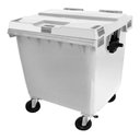 Ver imagem 1 de Lixeira Contêiner 1000 Litros Contentor de Lixo 1000 Litros Cor:verde