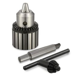 Kit Mandril 1' Cônico Encaixe B24 + Haste Cônica para Mandril Cm3 X B24 - Tipo Europeu Din 238 - 1