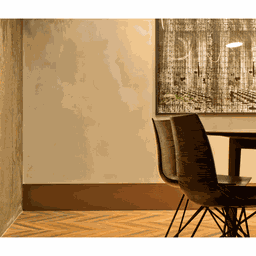 Rodapé 7cm Frisado Dourado Laca 2,40m R9 - 3