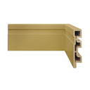 Ver imagem 1 de Rodapé 7cm Frisado Dourado Laca 2,40m R9