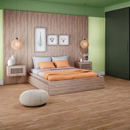 Piso Laminado Eucafloor Prime Click Valência Cx 2,36m² - 1