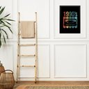 Ver imagem 2 de Quadro Decorativo Vintage - 1990 Cassete 45x34cm:moldura Branca