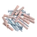 Ver imagem 1 de Parafuso Cabeça Sextavada com Bucha 12 mm 10 Unidades Bemfixa