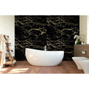 Ver imagem 3 de Adesivo Revestimento Porcelanato Dourado E Preto 100x80