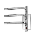 Ver imagem 3 de Toalheiro Térmico Pequeno Cromado 220v Fio Oculto Esquerdo