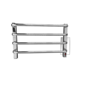 Toalheiro Térmico Pequeno Cromado 220v Fio Oculto Esquerdo