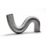 Duto de Aluminio Semi-Flexivel (c/3m) + 2 Abraç. - 130 mm - 5