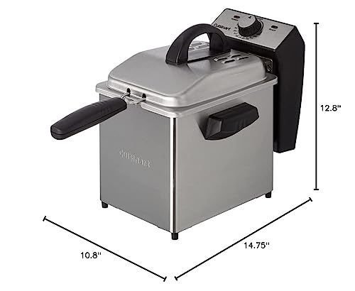 Cuisinart Fritadeira Elétrica 2l 1500w Aço Inox - 4