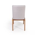 Ver imagem 5 de Conjunto 4 Cadeiras de Jantar Estofadas Sara Cinza Claro