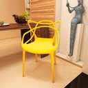 Ver imagem 3 de Kit 10 Cadeiras Allegra - Amarelo