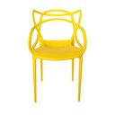 Ver imagem 4 de Kit 10 Cadeiras Allegra - Amarelo