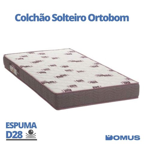 Colchão Solteiro Espuma D28 Light Selado 14x78x188 Ortobom