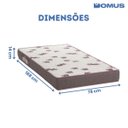 Ver imagem 2 de Colchão Solteiro Espuma D28 Light Selado 14x78x188 Ortobom