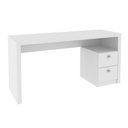 Ver imagem 4 de Mesa para Escritório com 02 Gavetas Me4130 Branco Tecnomobili