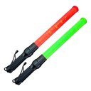 Ver imagem 2 de Bastao Sinalizador 2 Cores Led Kit 4 Unidades Fluorescente Lanterna Segurança Emergencia Fiscalizaça
