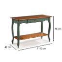 Ver imagem 4 de Aparador Linz Pés Luis Xv e Prateleira 76 X 115 X 40 Cm (a X L X P)