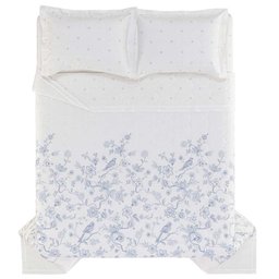 Colcha Casal 200 Fios Dora - Karsten Estampada - 4