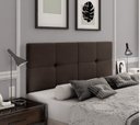 Ver imagem 1 de Cabeceira para Parede Suspensa Bruna Casal Fixa de Parede 1,60cm X 55cm Marrom