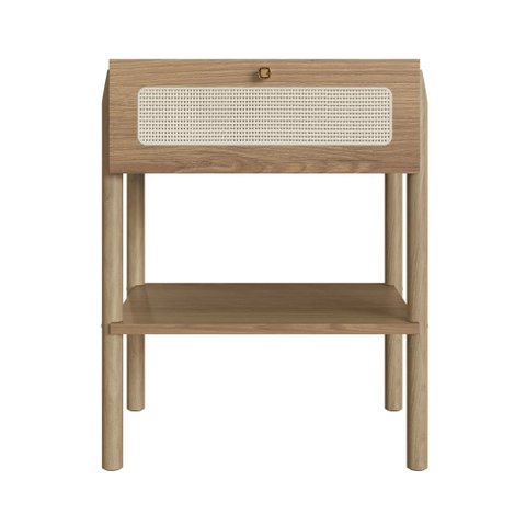 Mesa de Cabeceira 1 Gaveta Palhinha 27932 Linha Oslo Hanover