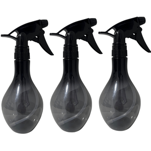 Kit 3 Pulverizadores Borrifador Brisa Preto 500ml Guarany