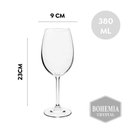 Ver imagem 3 de Jogo 2 Taças Cristal Ecológico Bohemia P- Vinho e Água Gastro Colibri 580ml