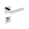 Fechadura Stam Ix290 Inox Roseta Quadrada - 1