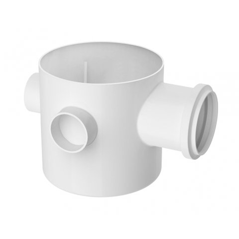 Corpo de Caixa Sifonada 100X100X50mm Tigre