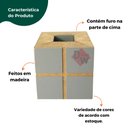 Ver imagem 3 de Vasinho Quadrado de Madeira Cachepot